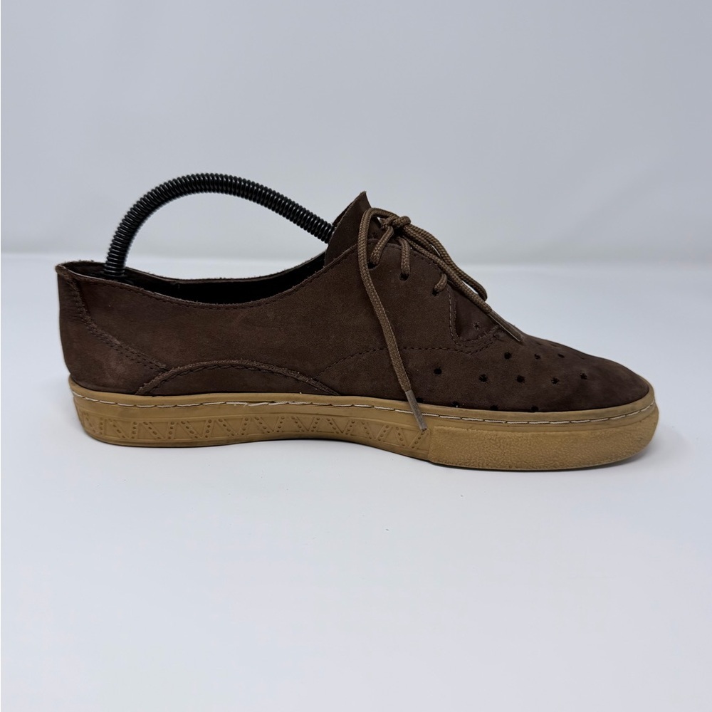 Oliberté Brown Leather Perforated Lace Up Shoes Men’s Size 40 EU Casual Comfort - Picture 6 of 12